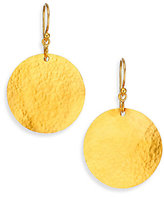 Thumbnail for your product : Gurhan Lush 24K Yellow Gold Dangling Flake Drop Earrings