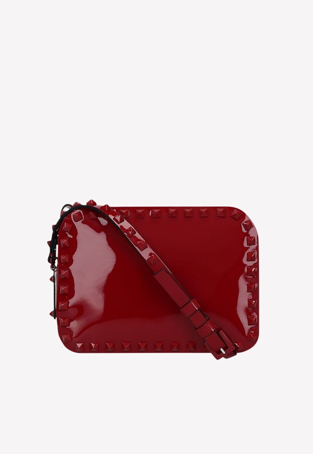 valentino red cross body bolsa