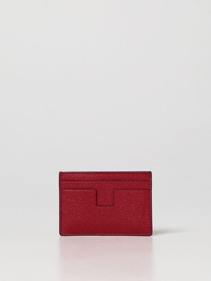 Tom Ford credit card holder in grained leather - ShopStyle Wallets