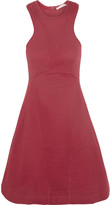 Thumbnail for your product : Carven Ribbed cotton-jersey dress