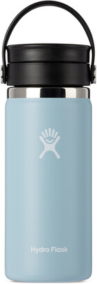 Hydro Flask Blue Wide Mouth Insulated Water Bottle, 16 oz