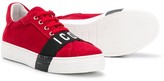 Thumbnail for your product : DSQUARED2 Icon print low top sneakers