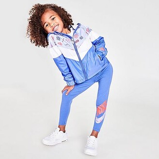 Nike Girls' Little Kids' Sportswear Icon Clash Allover Print Windrunner  Jacket - ShopStyle