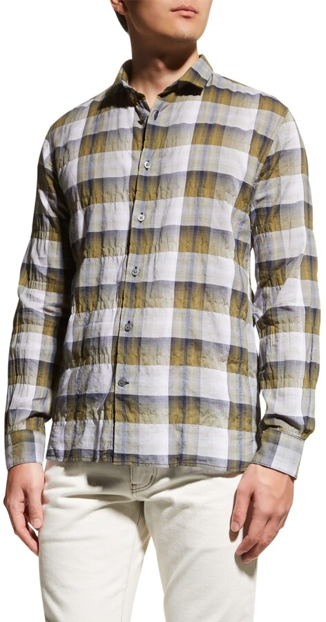 Mens Plaid Shirt Green | Shop the world's largest collection of 