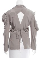 Thumbnail for your product : Vivienne Westwood Cutout Wrap Blouse w/ Tags