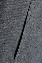 Thumbnail for your product : A.P.C. Eddie Cotton-Blend Chambray Mini Skirt