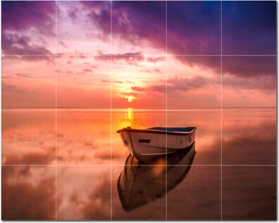 Picture-Tiles.com Beach Photo 6'' x 6''