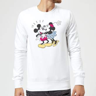 Disney Mickey Mouse Minnie Kiss Sweatshirt