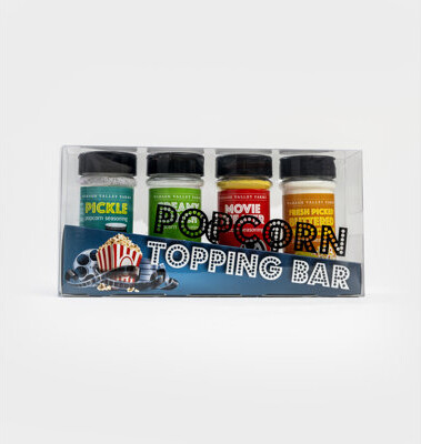 Wabash Valley Farms Whirley-Pop Classic Topping Bar Gift Set