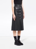 Thumbnail for your product : Prada A-Line Buttoned Midi Skirt