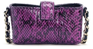 Juicy Couture Watersnake Leather Mini Crossbody