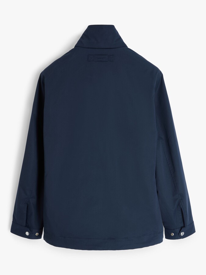 Gant Mid-Length Water-Repellent Jacket, Evening Blue - ShopStyle