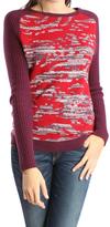 Thumbnail for your product : Shae Splatter Intarsia Pullover