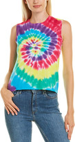 Thumbnail for your product : Autumn Cashmere Cotton By Tie-Dye Muscle T-Shirt
