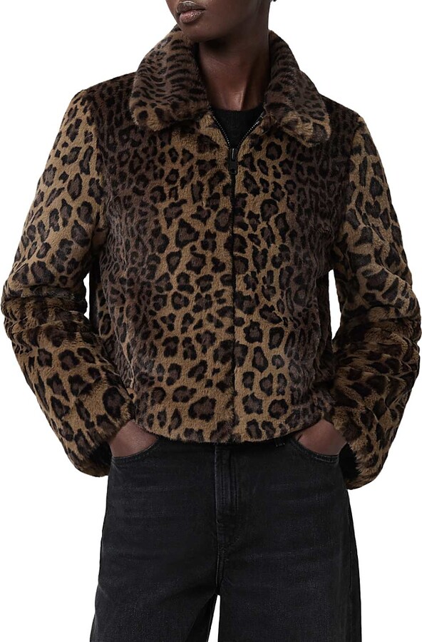 AllSaints Saye Faux Fur Jacket