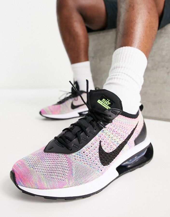 Nike Air Max Flyknit Racer sneakers in multi color - ShopStyle