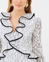 Thumbnail for your product : Encore Long Sleeve Lace Dress