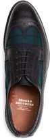 Thumbnail for your product : Brooks Brothers Leather and Wool Brogues