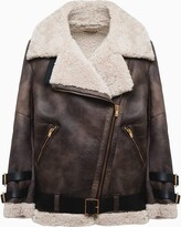 Thumbnail for your product : Golden Goose Journey Shearling Coat