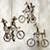 Thumbnail for your product : Crate & Barrel Natural Fiber Single Bicyclist Ornament