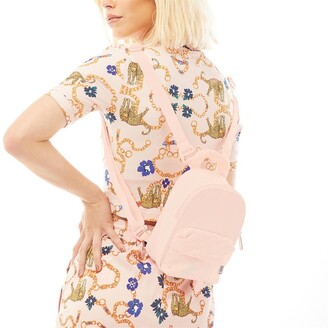 adidas mini backpack pink leather