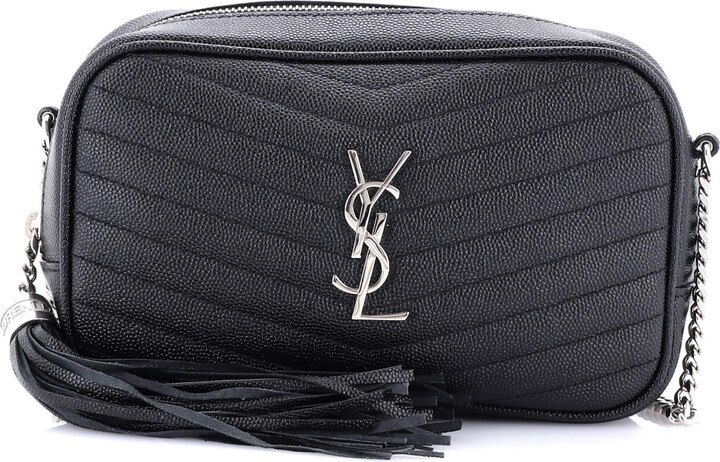 Saint Laurent Lou Camera Bag Matelasse Chevron Leather Mini