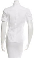 Thumbnail for your product : Dolce & Gabbana Short Sleeve Button-Up Top