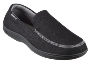 mens moccasin slippers with memory foam