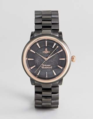 Vivienne Westwood VV196GNGN Shoreditch Bracelet Watch In Black
