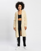 Thumbnail for your product : adidas Women's Brown Cardigans - Long Kimono - Size 6 at The Iconic