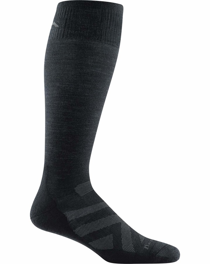 darn tough rflc otc ultra lightweight sock with cushion mens black x large