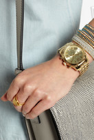 Thumbnail for your product : Michael Kors Lexington gold-tone watch