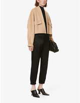 Thumbnail for your product : Sportmax Natalin wool and cashmere coat