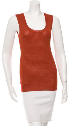 M Missoni Sleeveless Patterned Knit Top w/ Tags