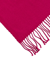 Thumbnail for your product : A & R Cashmere Cashmere Blend Chevron Weave Throw