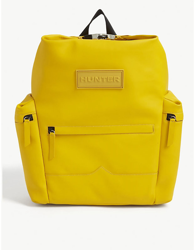 hunter yellow backpack