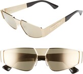 Thumbnail for your product : Moschino 59mm Small Shield Sunglasses