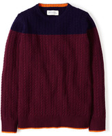 Thumbnail for your product : Boden Cable Crewneck