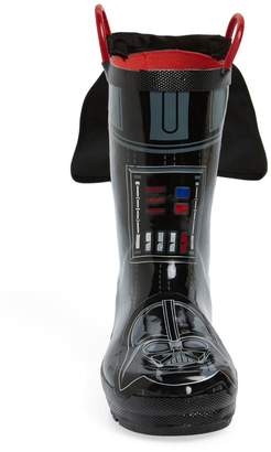 Western Chief 'Star Wars(TM) - Darth Vader' Waterproof Rain Boot (Walker, Toddler, Little Kid & Big Kid)