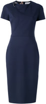 Thumbnail for your product : Victoria Beckham fitted shoulder buckle dress