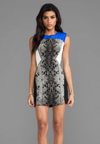 Thumbnail for your product : Shakuhachi Print Paneled Party Dress