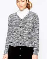 Thumbnail for your product : Ichi Gray Marl Cardigan