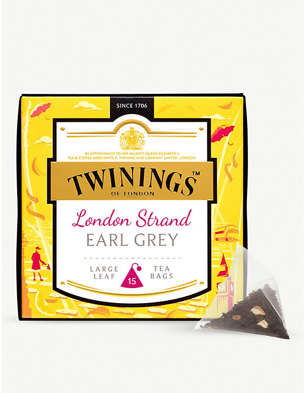 Twinings Discovery Collection London Strand Earl Grey pyramid tea bags