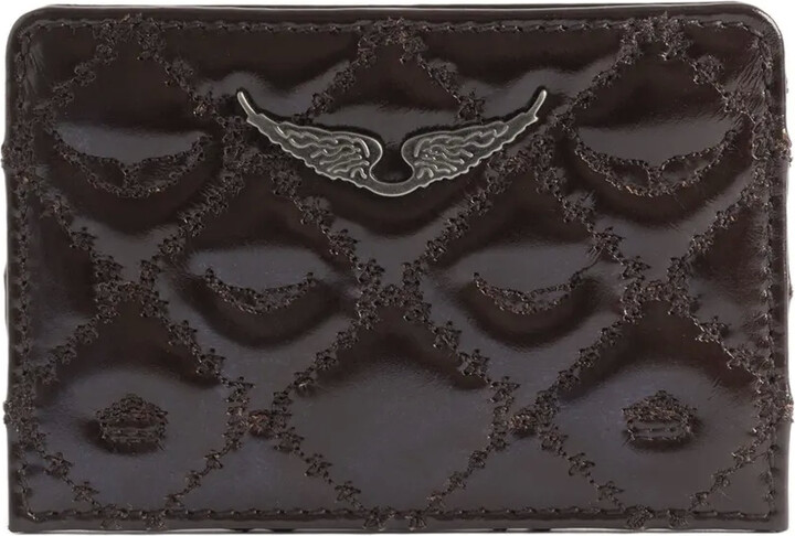 Zadig & Voltaire Monogram-Pattern Wallet