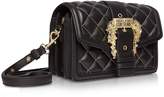 Thumbnail for your product : Versace Jeans Couture Quilted Nappa Leather Crossbody Bag W/ Buckle