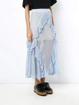 Thumbnail for your product : Cecilia Prado knitted maxi skirt