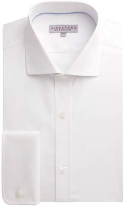 House of Fraser Men's Alexandre of England Poplin Plain Slim Fit Long Sleeve Formal Shirt