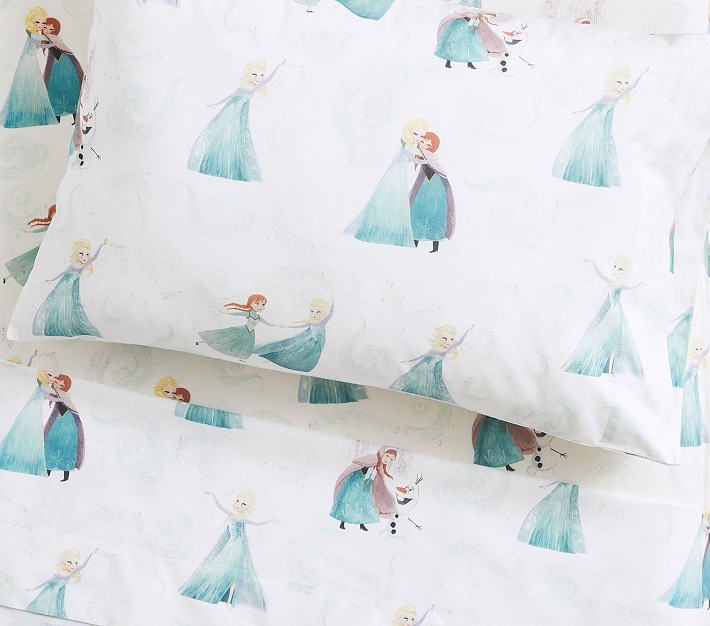 pottery barn frozen bedding