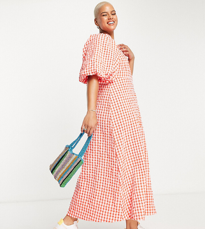 Red Gingham Dress | ShopStyle