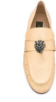 Thumbnail for your product : Valentino Garavani panther head loafers